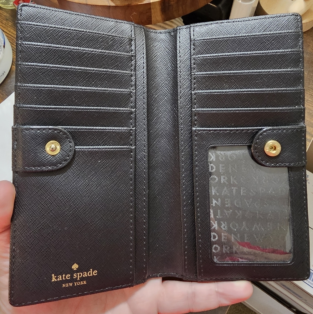 kate spade Pink Multi Geometric Wallet - Picture 4 of 8